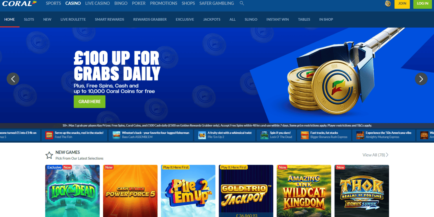 Coral Betting Sites not on Gamstop